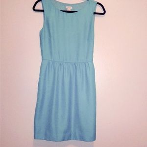 J Crew Turquois Sleeveless Dress Sz. 0